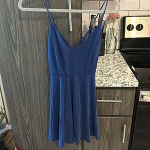 Blue lulus dress